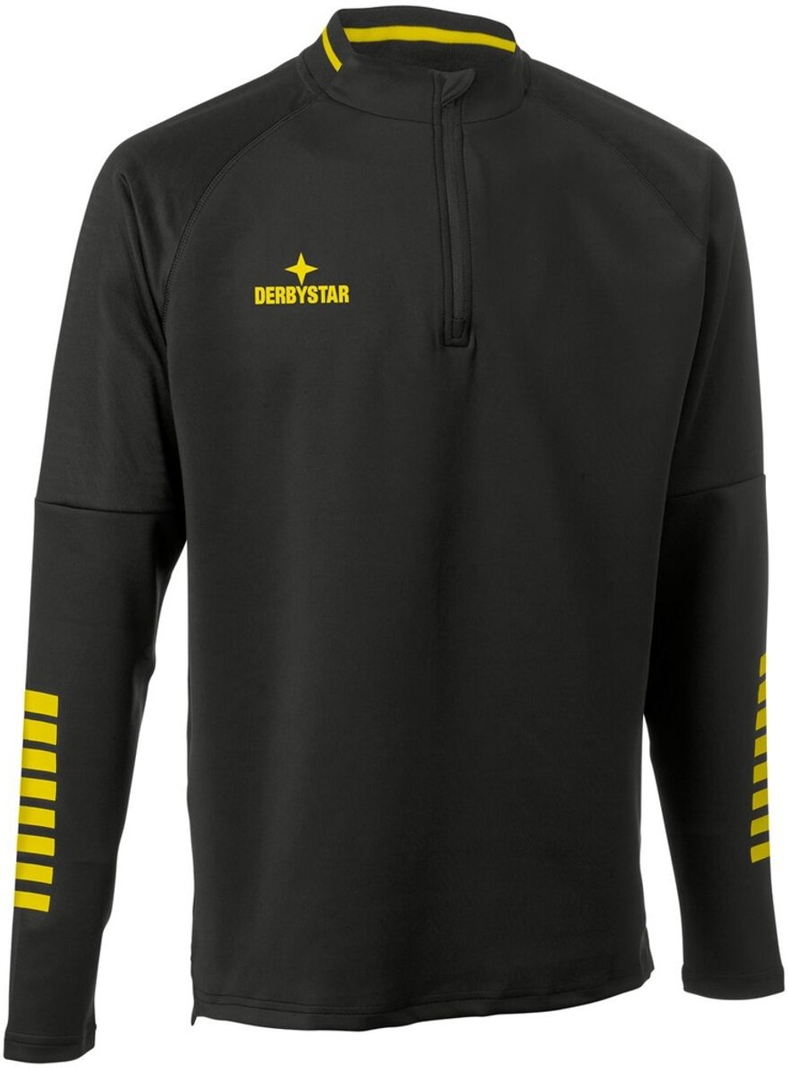 Derbystar Kinder Trainingsjacke Trainingstop Primo V24 612039 Schwarz/Gelb-164