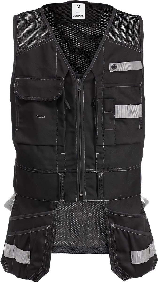 Fristads Vest 5905 Cyd - Zwart - 3XL