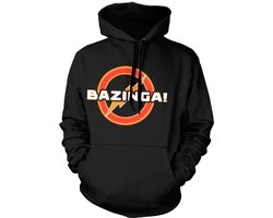 The Big Bang Theory Hoodie/trui -M- Bazinga Underground Logo Zwart
