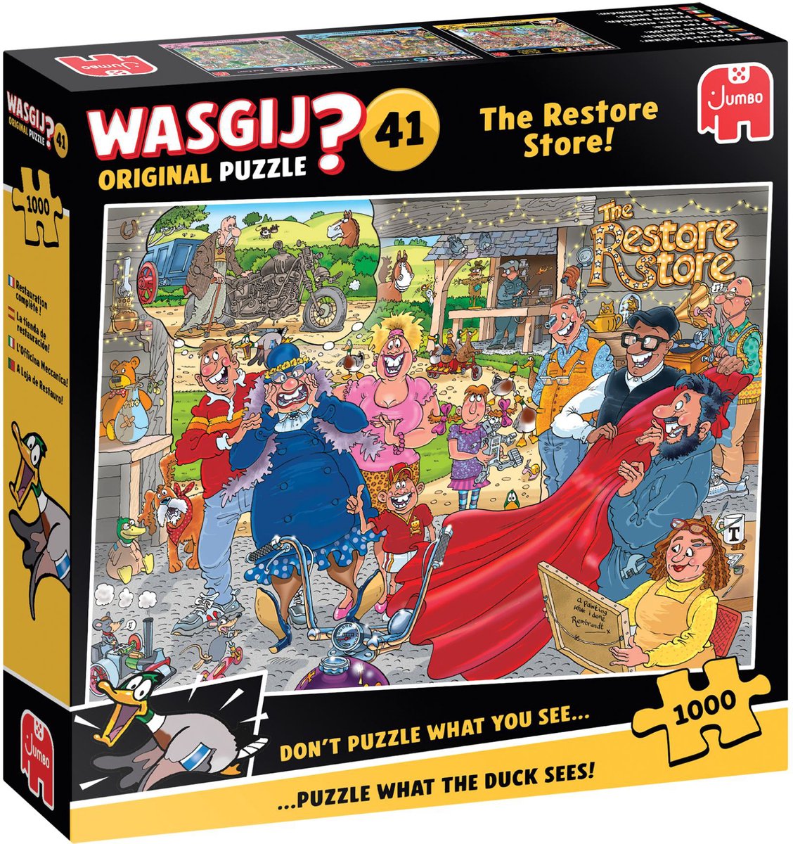 Wasgij Original 41 The Restore Store - Legpuzzel 1000 stukjes