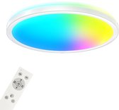 YiLaie 24W LED Daklamp Dimmbar met afstandsbediening RGB kleurwisseling dakverlichting 3000K-6500K 2700LM IP44 waterdichte Daklamp woonkamer slaapkamer 30cm YiLaie 24W LED Daklamp Dimmbar met afstandsbediening RGB kleurwisseling dakverlichting 3000K-6500K 2700LM IP44 waterdichte Daklamp woonkamer slaapkamer 30cm