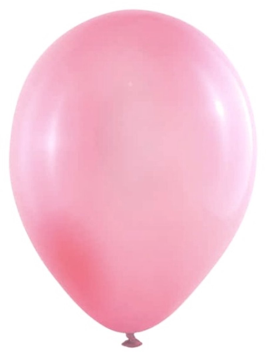 Metallic Ballonnen Neon Roze - 10 stuks
