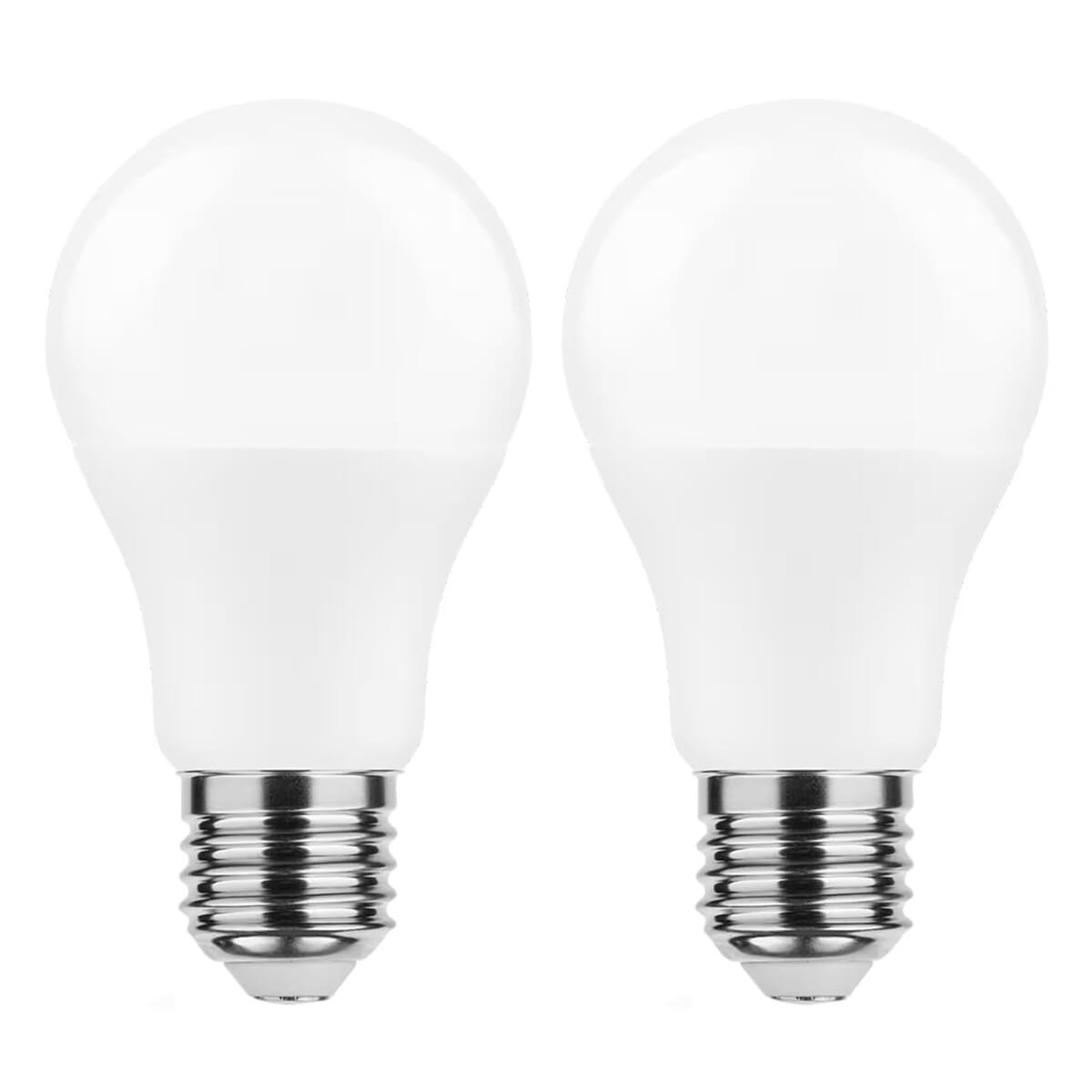 Modee E27 LED Lamp 8.5W - 806lm - 4000K - Neutraal Wit - LED Globe A60 - Vervangt 60W Halogeen Gloeilamp - 2 stuks