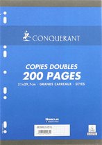 CONQUERANT - Schrijfblok - A4 - Gelinieerd - 100 vel