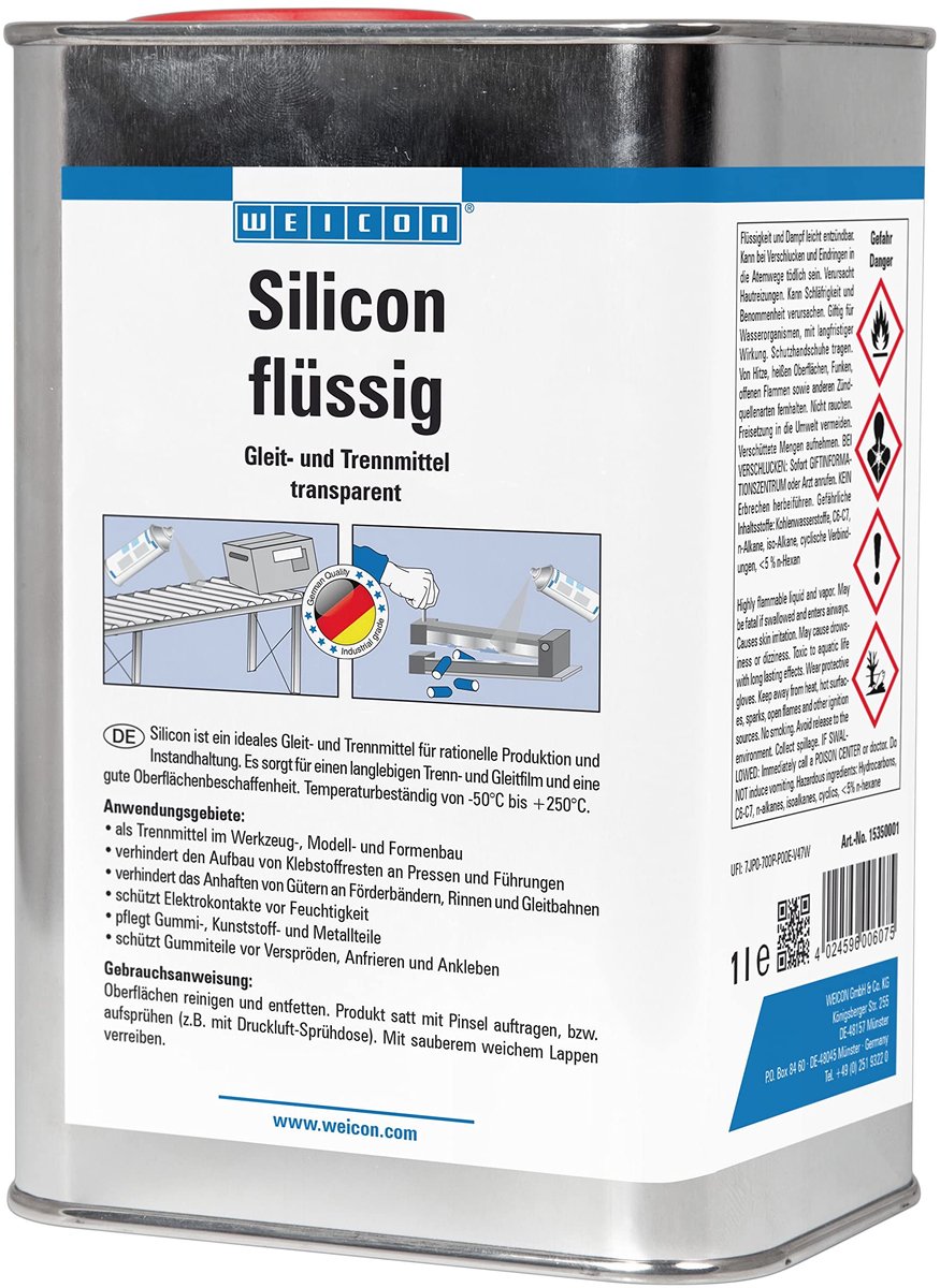 WEICON Silicon 1 L | Smeermiddel en Lossingsmiddel