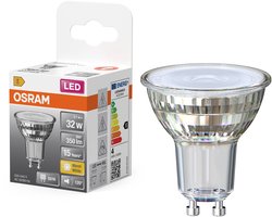 OSRAM LED Spot Star PAR16 reflector, 2700 K warm wit, 3,1 W, GU10, 120°, 350 lm, helder, voor spotverlichting, terreinverlichting, 15.000 uur