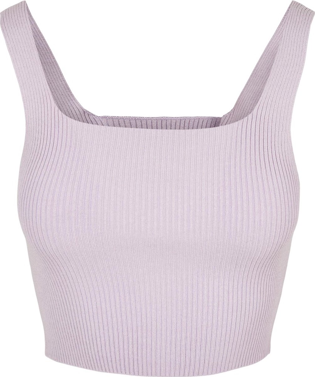 Urban Classics Knit Crop top XL Paars
