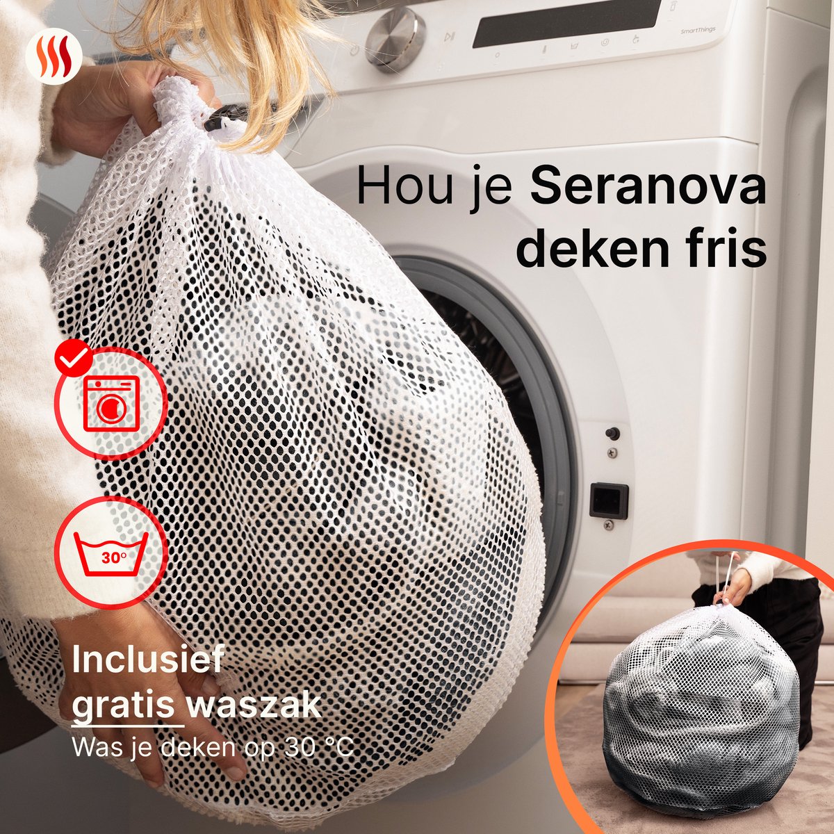 Seranova Elektrische Deken 3XL - Extra Warmtedraden thumbnail 5