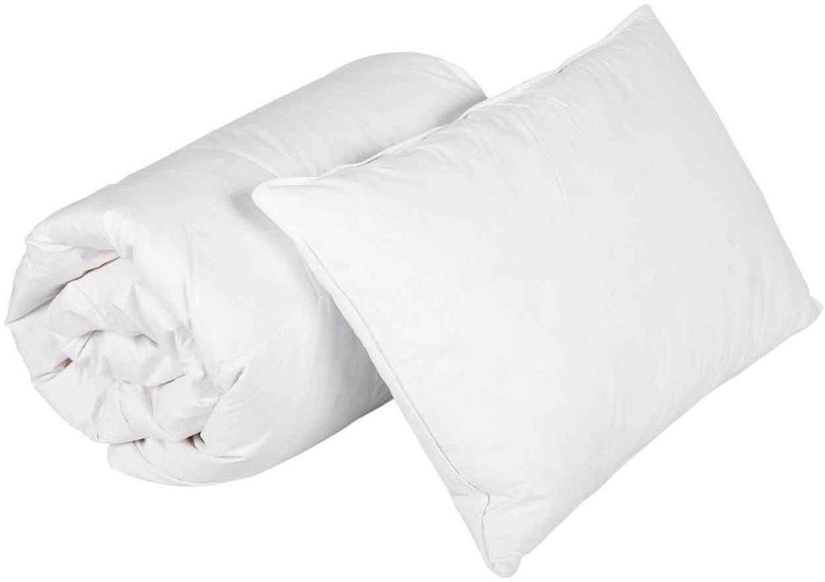 Homescapes Kinder Dekbed & Kussen Set 120x150 cm + 60x40 cm – Super Microvezel – Warmteklasse 2 – OEKO-TEX® Gecertificeerd