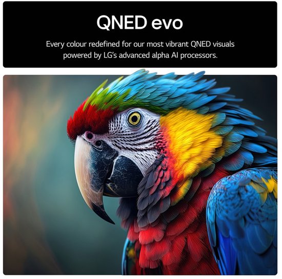 LG 65QNED85A6C - 65 inch - 4K - QNED Evo - 2025 - Smart TV