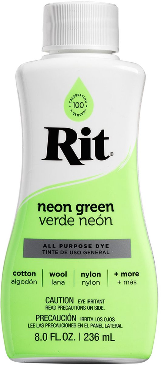 Rit Liquid Dye Neon Green - Rit Dye - Rit
