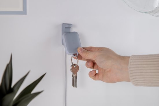 Rolling Square TAU 2 – Powerbank pour votre porte-clés | 2 000 mAh | USB-C | Foudre | Micro-USB | Dock inclus