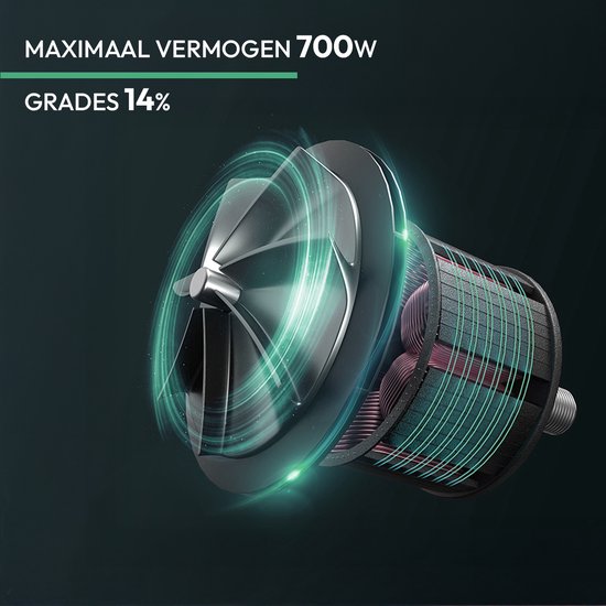 Wispeed - Airo V16 - Elektrische Step - 60km bereik - Dubbele vering - 25 km/u - 700W Motor - 10” Luchtbanden - LED Display - Schijfrem - Zwart