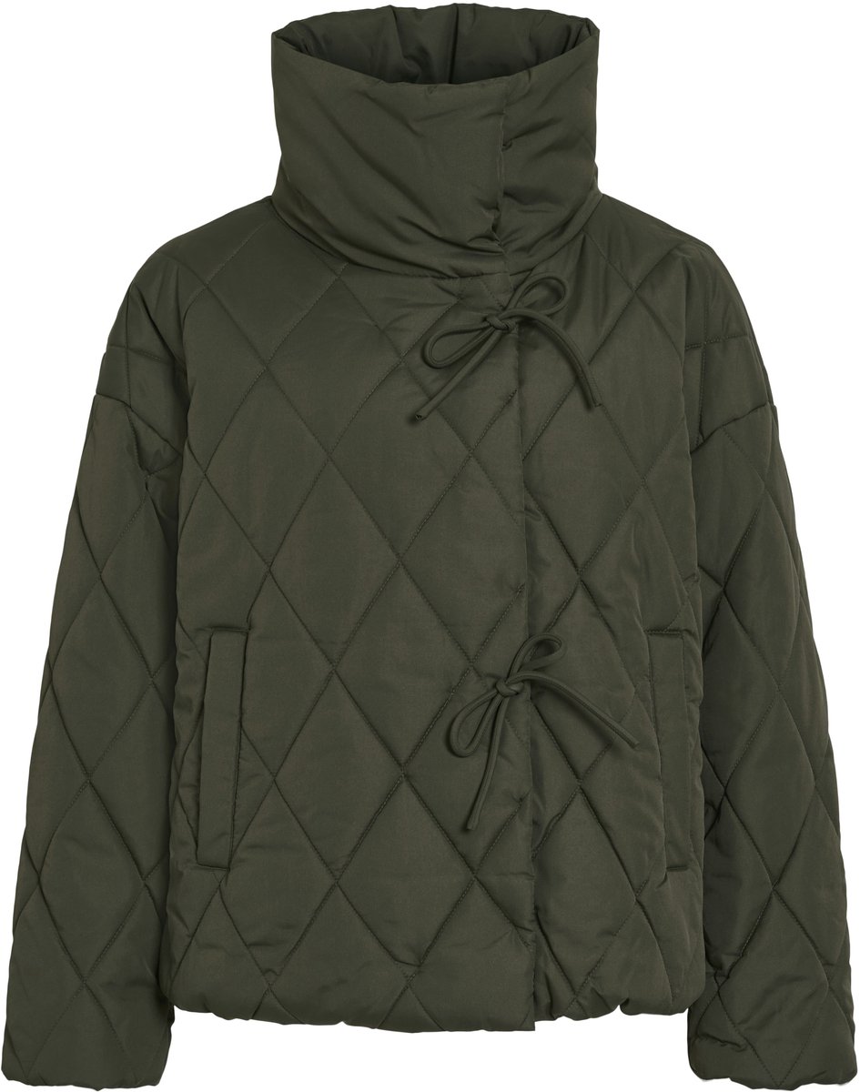 VILA - VIBUMBLE L/S PUFFER JACKET/1 - Dames - Gewatteerde jassen