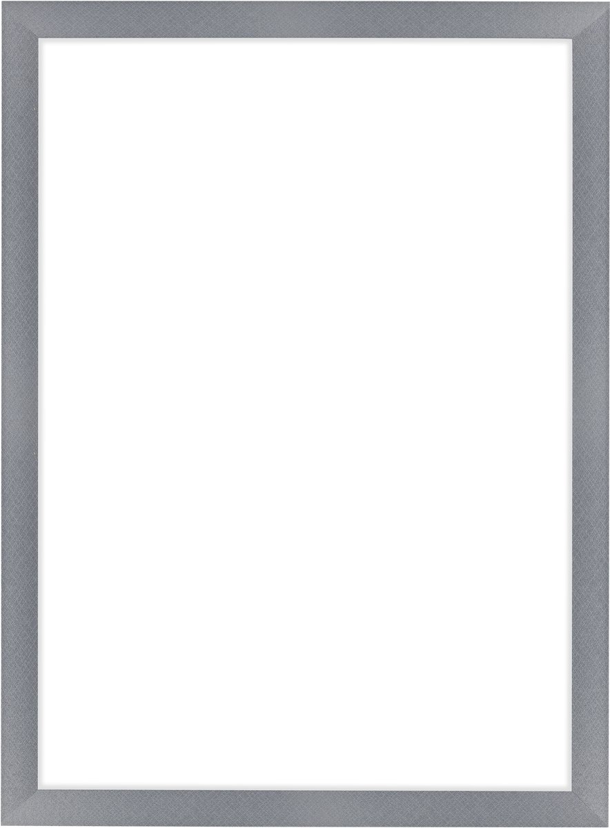 Fotolijst 68x98 cm - MDF - Aluminium Geborsteld - Colonia