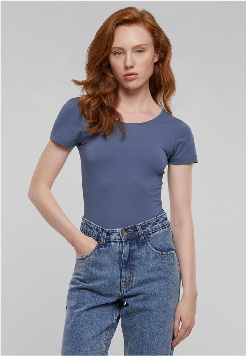 Urban Classics Organic Stretch Jersey Bodysuit S Blauw