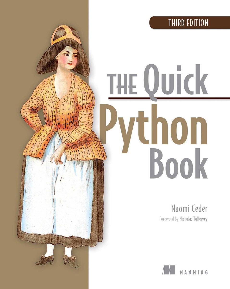 Omslag van The Quick Python Book