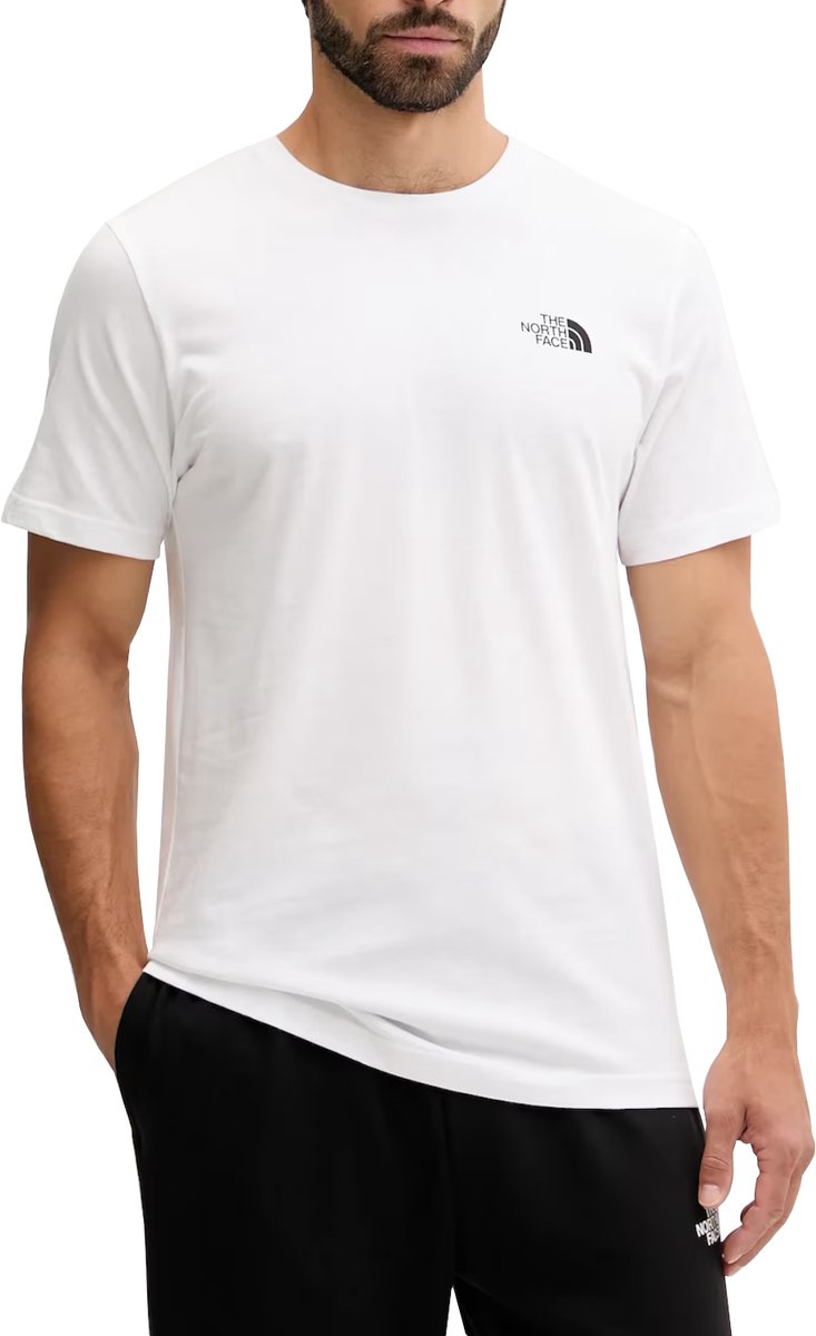The North Face M Half Dome Photo SS Tee Mannen T-shirt Wit
