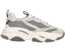 Steve Madden Possession Sneakers Laag - grijs - Maat 42