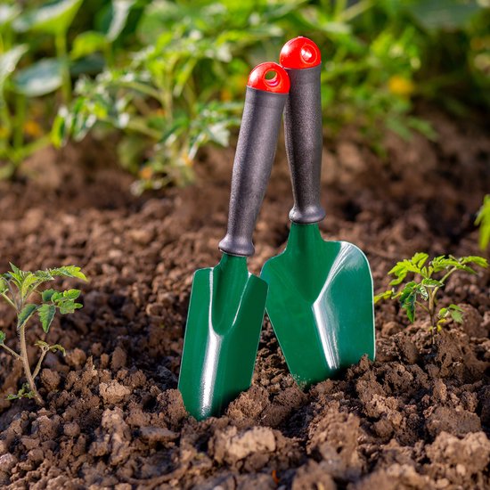 KADAX Tuingereedschapsset, robuuste mini-tuingereedschap, praktische gereedschapsset voor planten, meerdelige tuinset, tuinset voor tuinverzorging (4-delige set Ver. A) van Merkloos	 — afbeelding 4