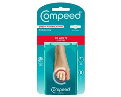 Compeed Op Tenen - Blarenpleisters - blarenpleisters bieden directe pijnverlichting, snellere genezing - 8 stuks