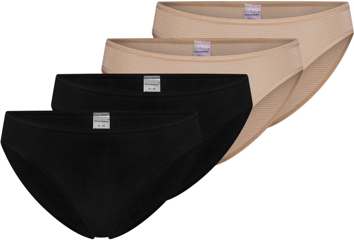 Schiesser Dames tai slip 4 pack Modal Essentials