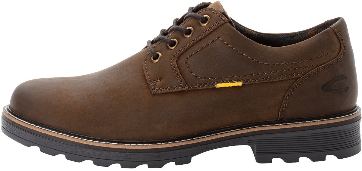 camel active Oxford veterschoenen van echt leer - Maat menswear-47 - Bruin