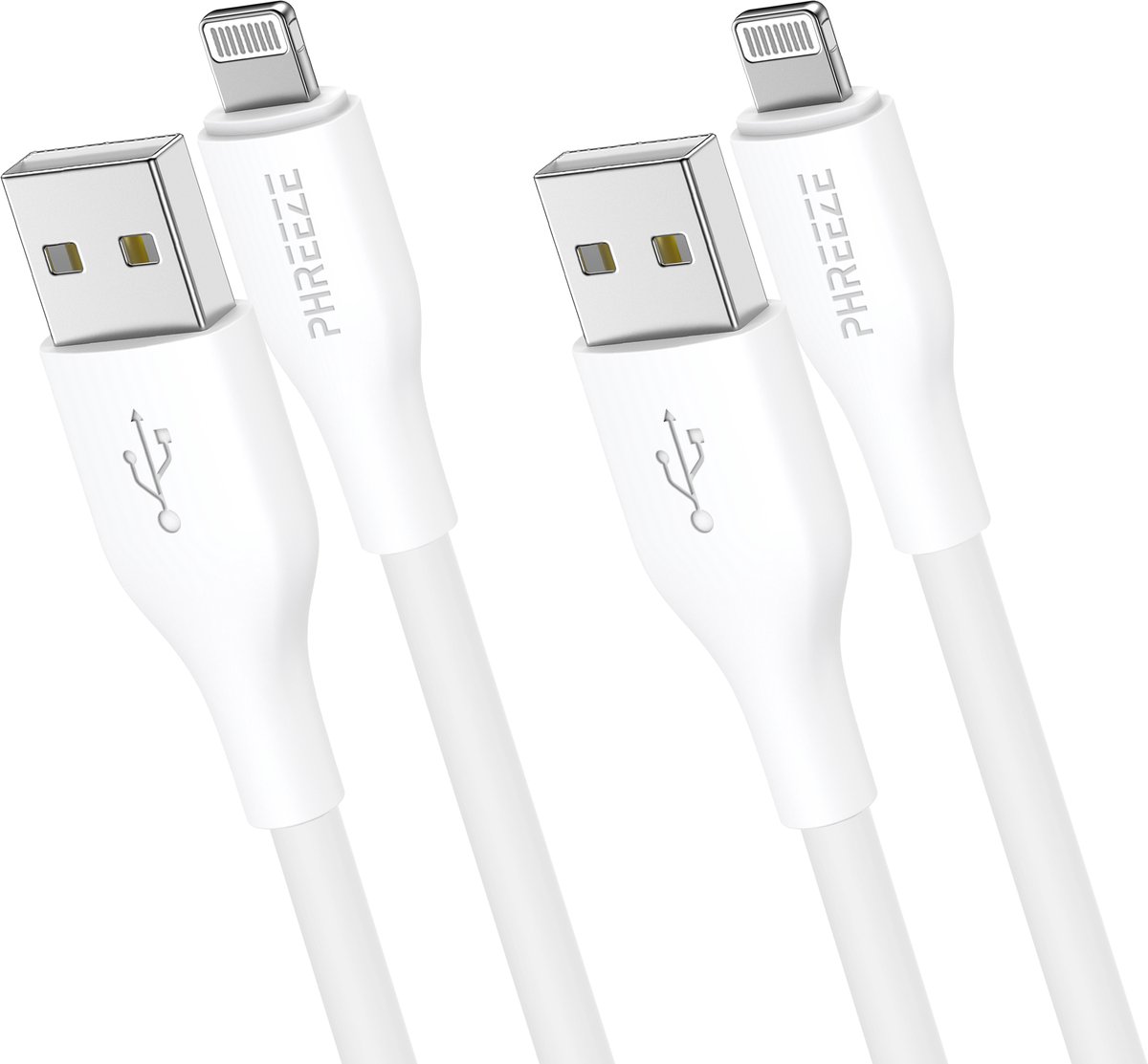 Usb kabel geschikt voor iPhone 14 tot X - Lightning kabel