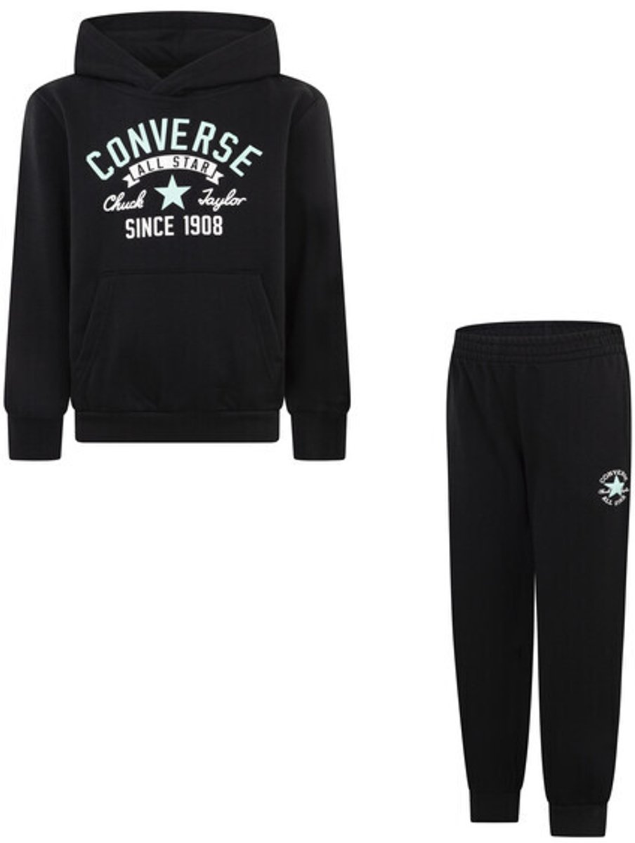 Kinderen joggingbroek Converse Retro Remix PO Zwart