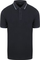 Polo homme manches courtes bleu marine (taille 3XL)