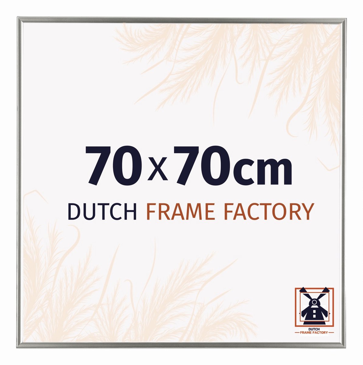 Dutch Frame Factory Fotolijst 70x70 cm - Kunststof - Champagne - Easy