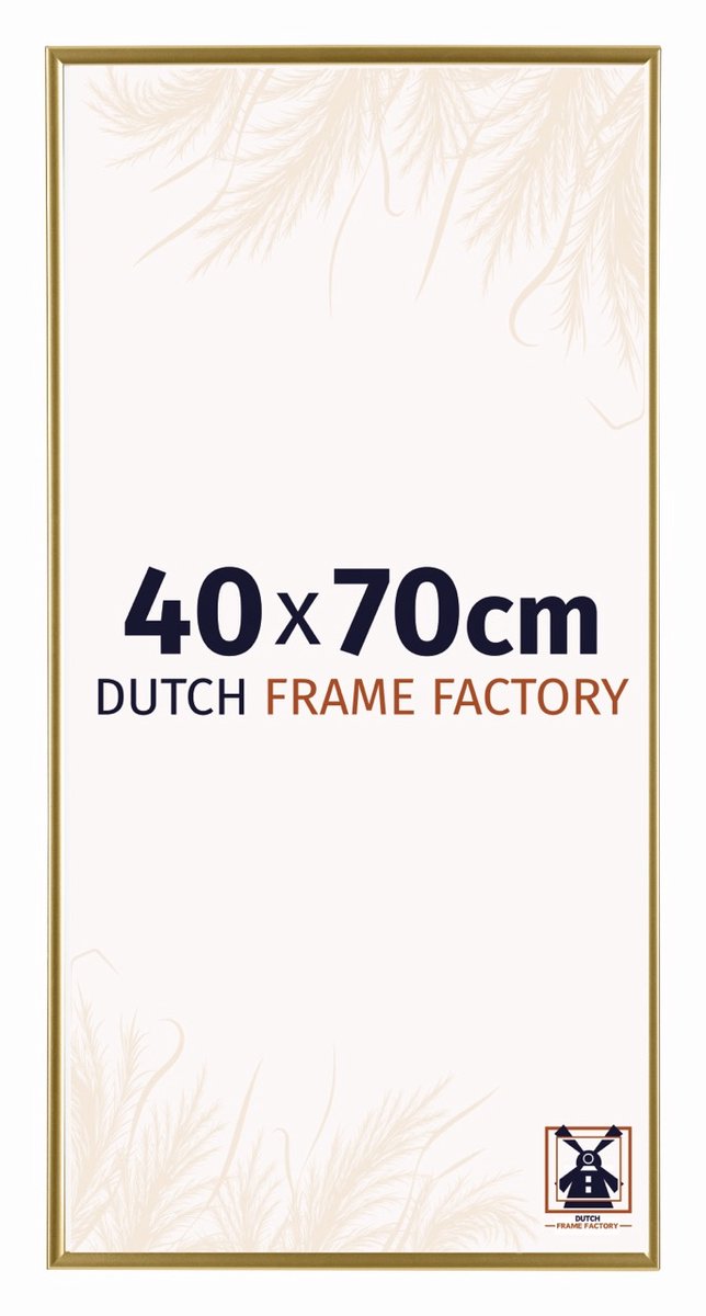 Dutch Frame Factory Fotolijst 40x70 cm - Kunststof - Goud - Easy