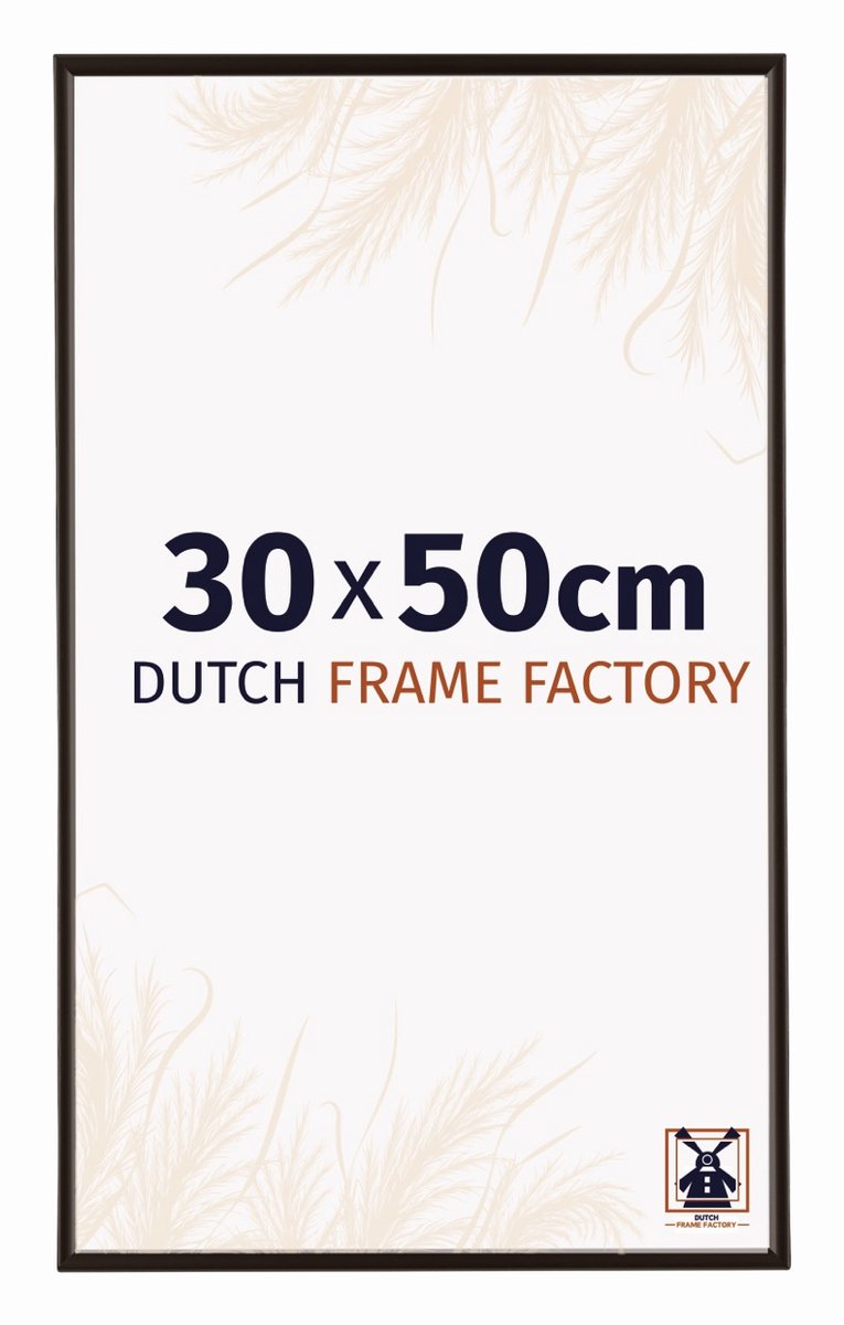 Dutch Frame Factory Fotolijst 30x50 cm - Kunststof - Antraciet - Easy
