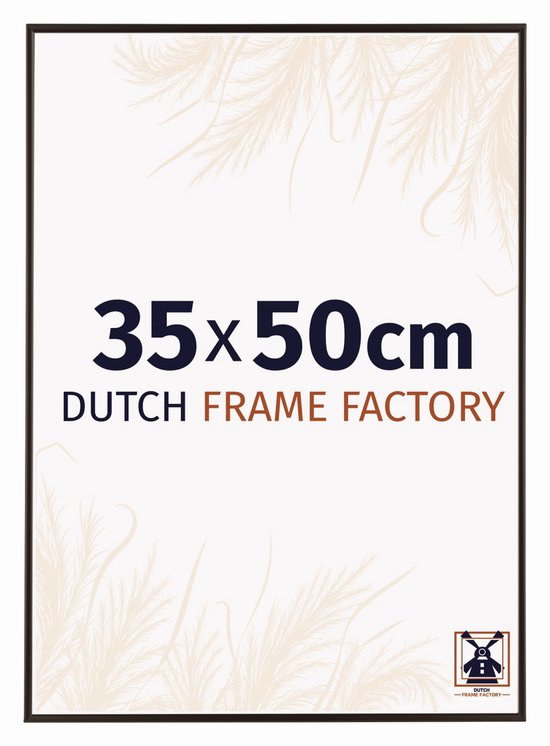 Fotolijst 35x50 cm - Kunststof - Antraciet - Easy