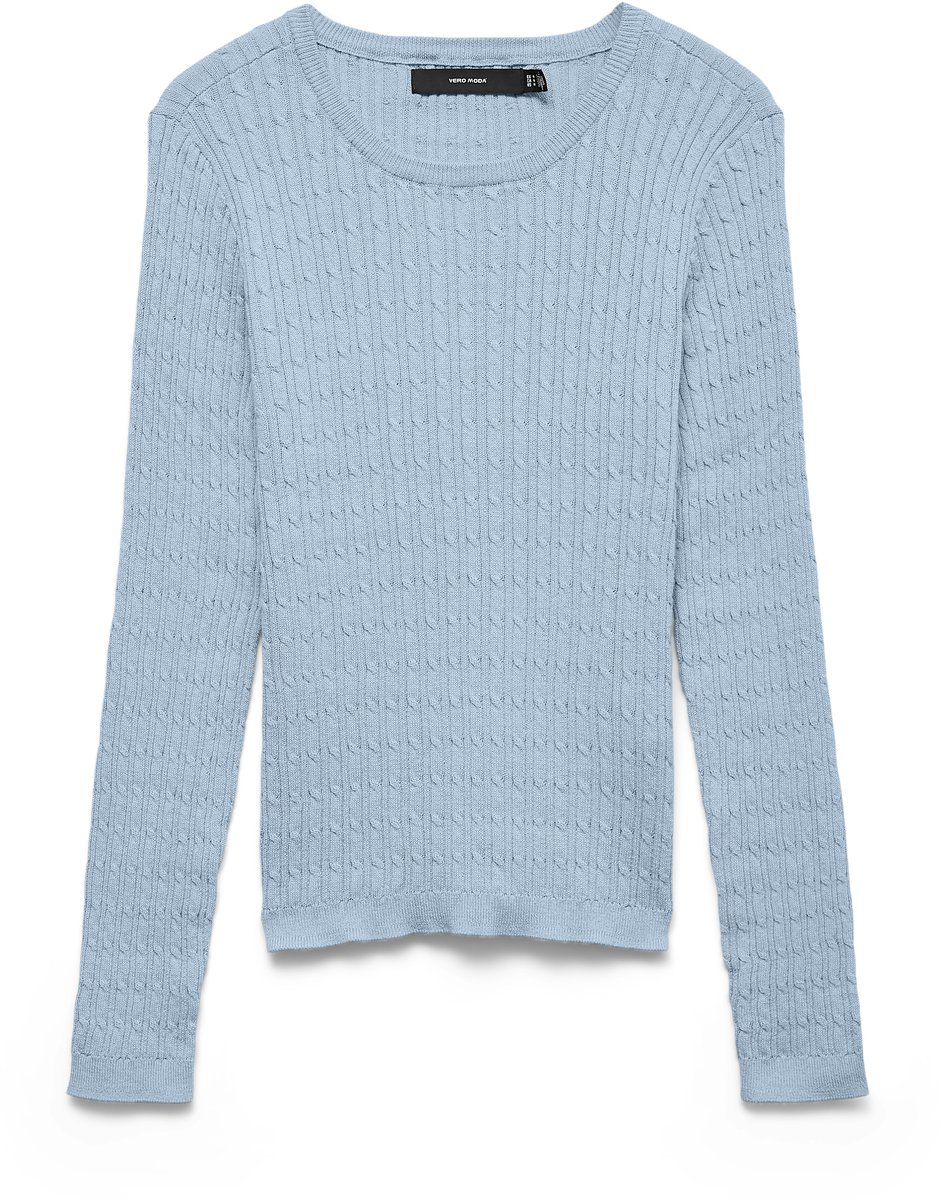 VERO MODA - VMCARE CABLE LS O-NECK PULLOVER - Dames - Gebreide truien