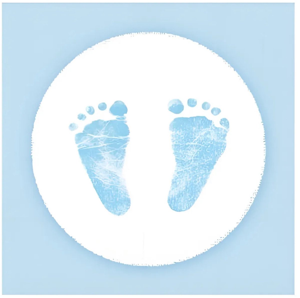 Ambiente Servetten - 20x stuks - blauw - babyshower - 33 x 33 cm - papier - jongen geboren