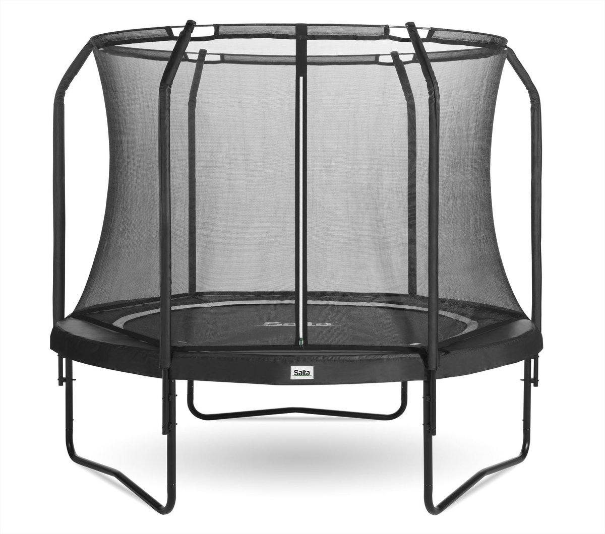 Salta Premium Black Edition - Trampoline met veiligheidsnet - ø 251 cm - Zwart — afbeelding 12