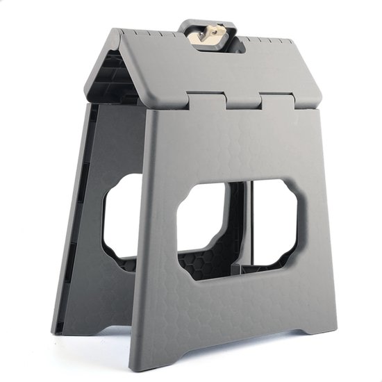 Boncy® Premium Opstapje Inklapbaar XL - Volwassenen & Kinderen - Opstapkrukje Opvouwbaar voor Keuken Badkamer Caravan & Camper - 30 x 24 x 24 CM - Camping Krukje - Opstapjes - Trapje Kind - Opstap van Boncy — afbeelding 3