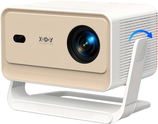 Draagbare Projector – Smart Beamer – Mini Projector – Wifi Projector – Full HD Projector – 1GB+32GB Geheugen – 700 ANSI Lumen – Automatische Keystone Correctie & Autofocus