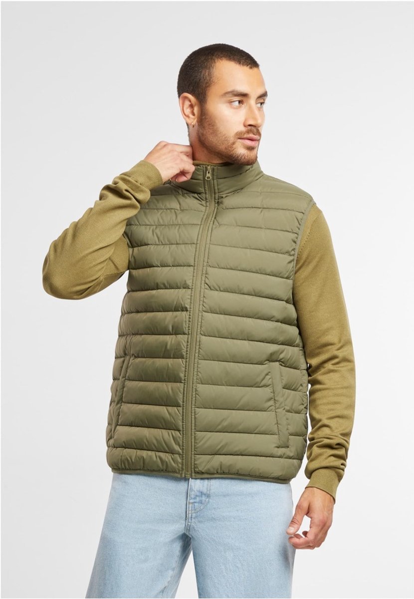 Urban Classics Light Weigh Mouwloos jacket 5XL Olijfgroen
