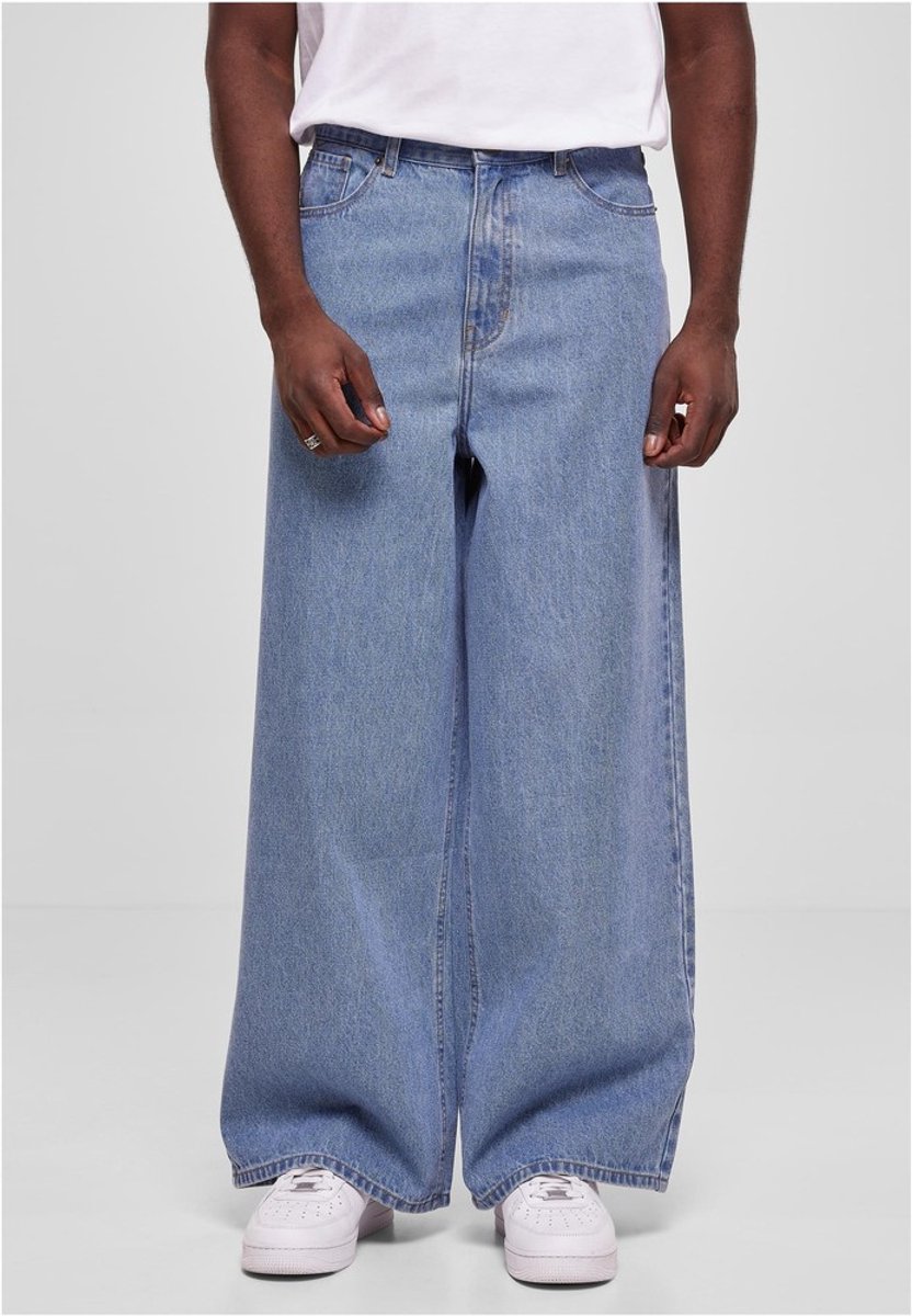 Urban Classics 90’s Loose Jeans Wijde broek Taille 36 inch Blauw