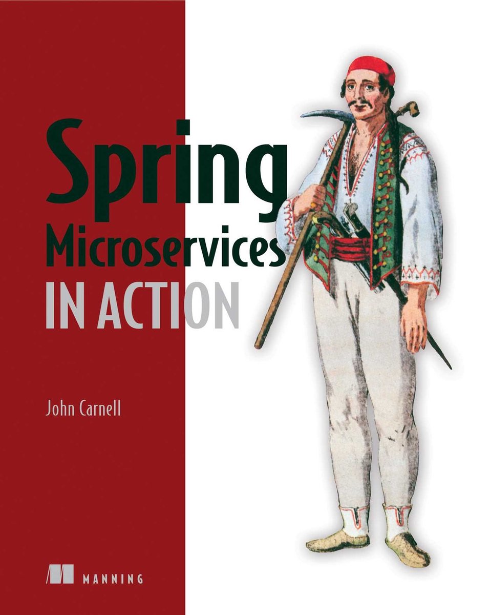 Omslag van Spring Microservices in Action