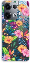 Case Company® - Coque compatible avec Oppo Reno8 Pro 5G - Tropical 2 - Coque souple - Protection intégrale et bord de l'écran