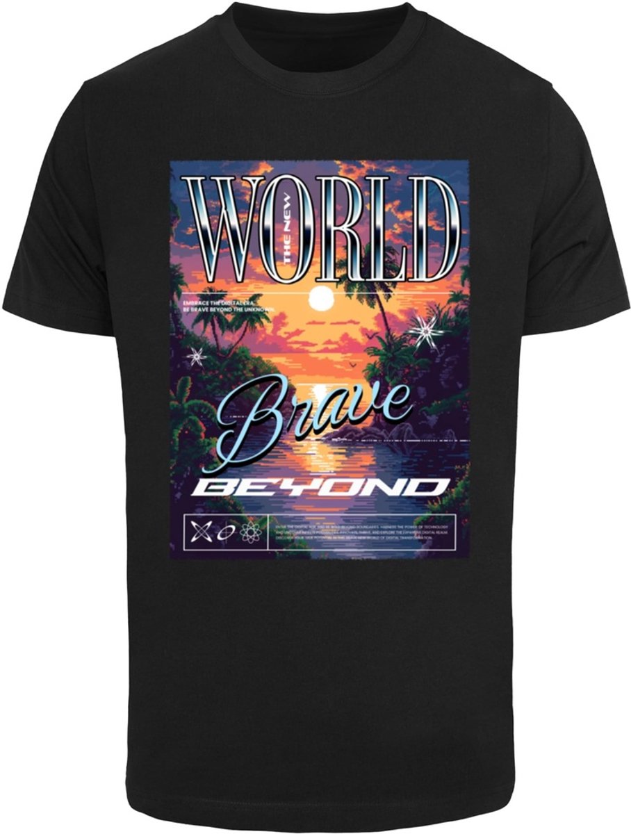 Mister Tee T-Shirt The New World -XL Zwart