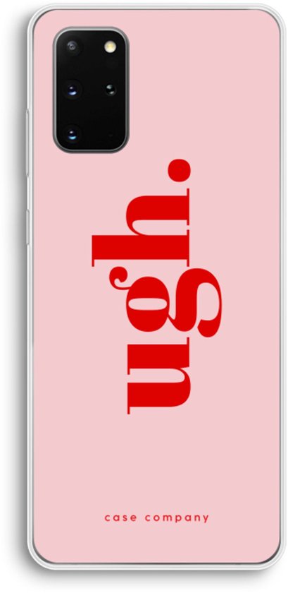 Case Company® - Coque Samsung Galaxy S20 Plus - Ugh - Coque souple pour téléphone - Protection sur tous les côtés et bord de l'écran