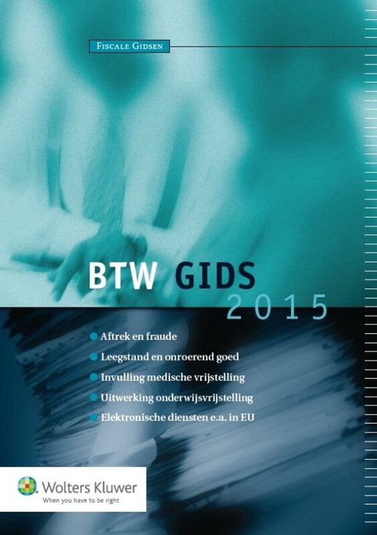 Kluwer BTW gids 2015 - cover