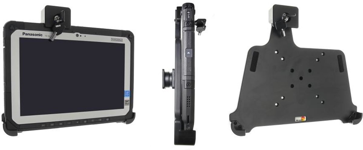Brodit houder Panasonic FZ-A2 met SLOT - 2 sleutels-Vesa