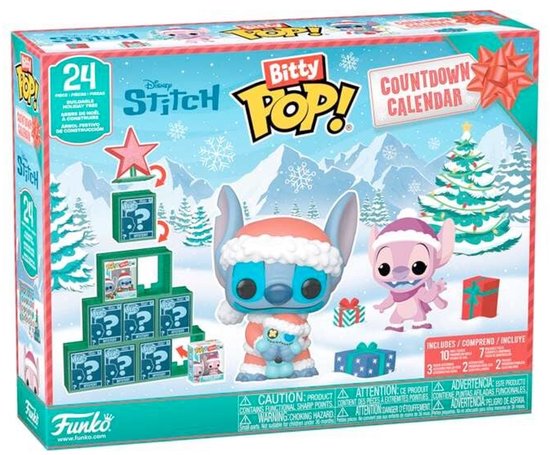 Lilo & Stitch Disney Stitch - Bitty Pop! Adventskalender Unisex Funko Pop! - Neutraal - Standard