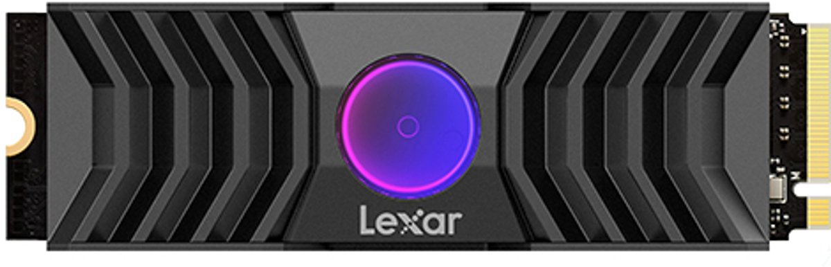 Lexar NM1090 Met Heatsink 2TB - Interne SSD - M.2 2280 - PCI Express 5.0 x4