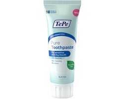 TePe Tandpasta Pure Mild Peppermint - 3 x 75 ml